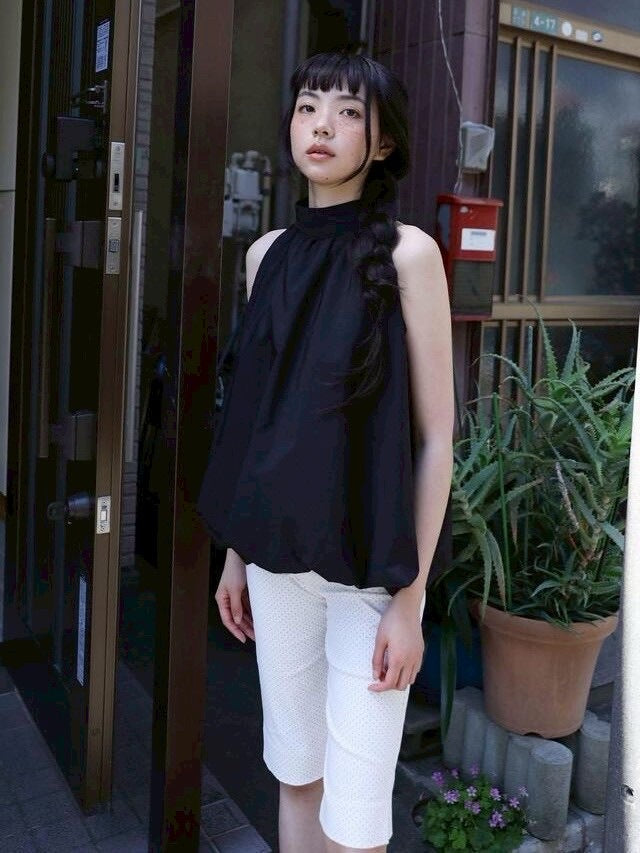 【Uglyshadow】PUMPKIN BLOUS / 【アグリーシャドウ】パンプキンブラウス