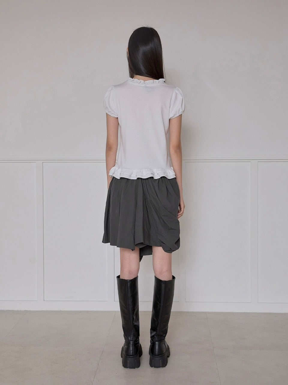 【FLAREUP】Muta Frill Puff T-Shirt