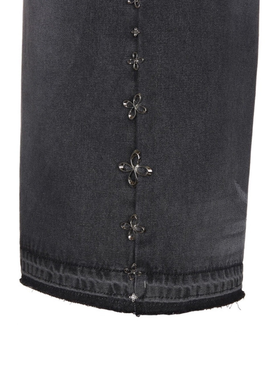 【SURGERY】SURGERY Clover Line denim bermuda pants / 【サージェリー】サージェリークローバーラインデニムバミューダパンツ