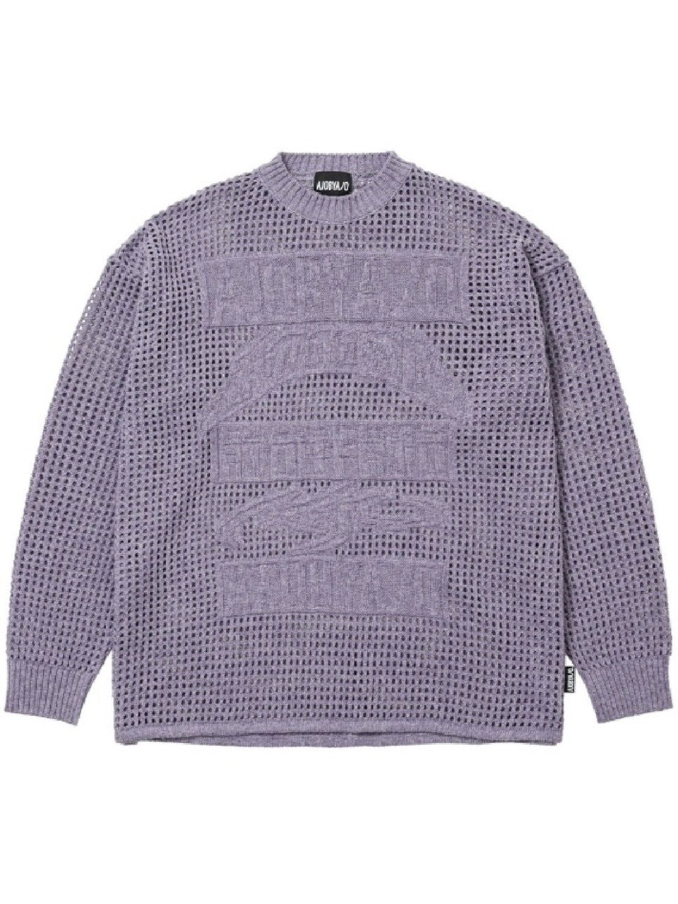 AJOBYAJO】Total Logo Drop Needle Sweater / 【アジョバイアジョ