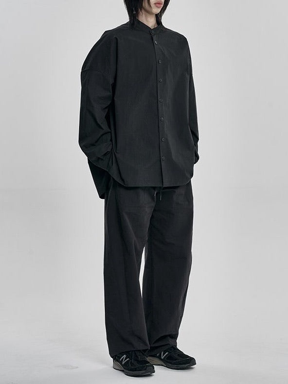 【AJOBYAJO】Shirt Layered Pants / 【アジョバイアジョ】シャツレイヤードスラックスパンツ