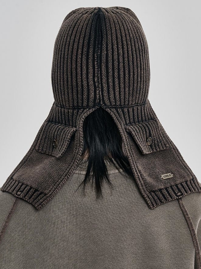 【AJOBYAJO】Washed Knit Trooper Hat / 【アジョバイアジョ】ウォッシュドニットトゥルーバーニット帽