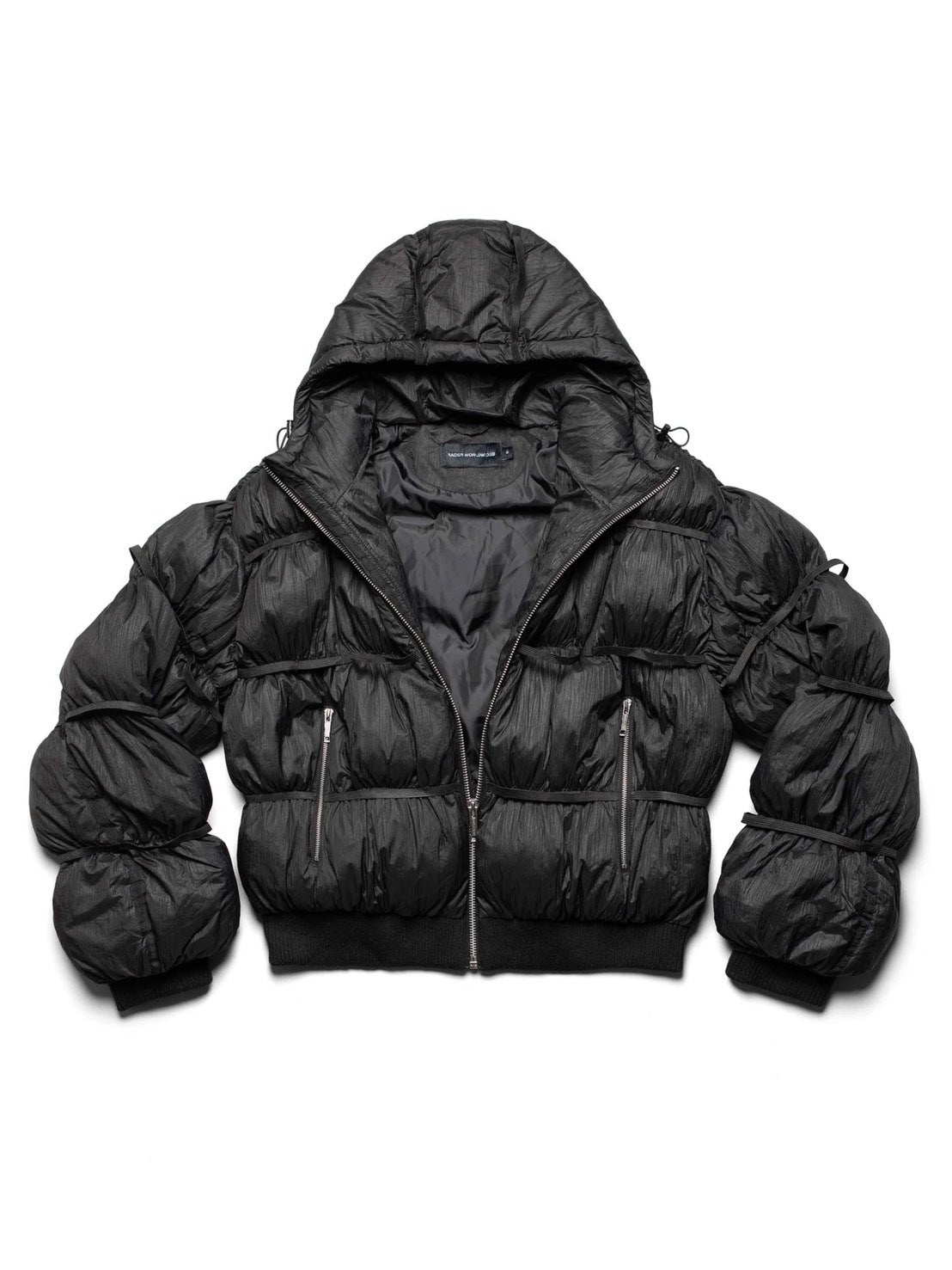 【RACER WORLDWIDE】Puffer Jacket X【レーサーワールドワイド】パファーダウンジャケット