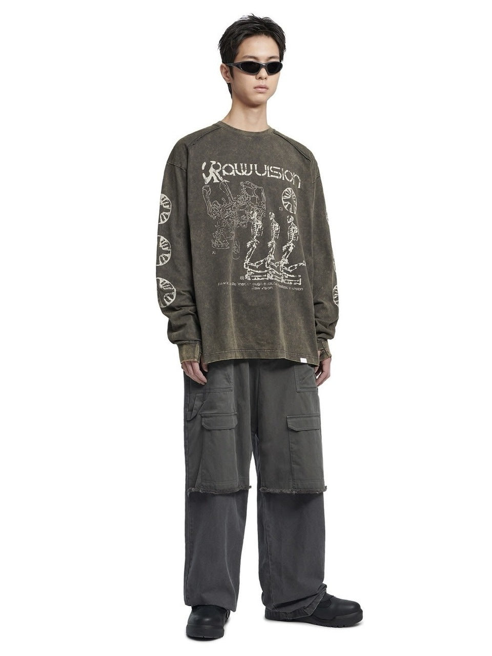 【NOMANUAL】S.I LONG SLEEVE TEE