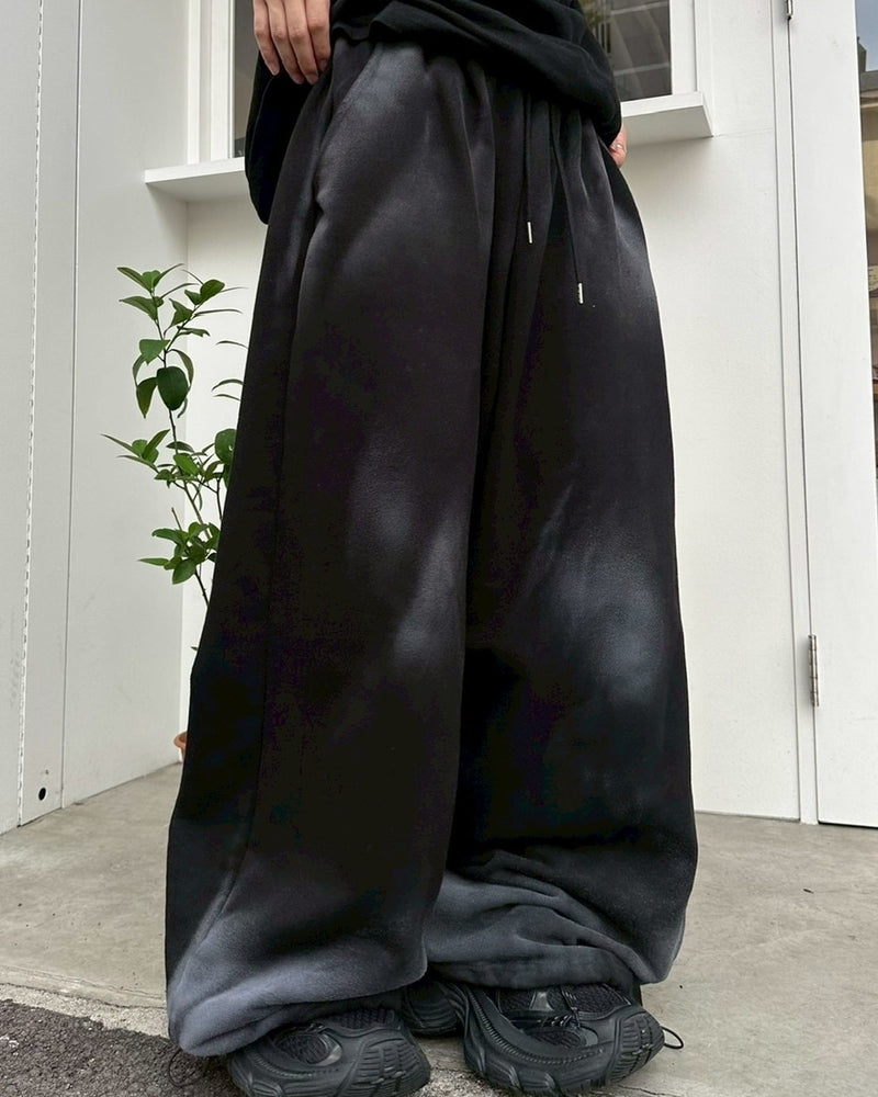 受注制【LUV CODE】spray sweat pants (3color)