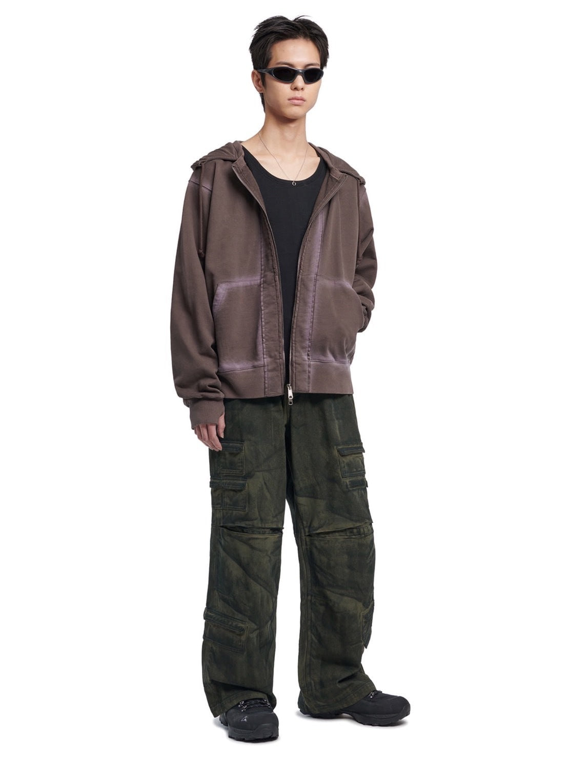 【NOMANUAL】AFTER HOODED ZIP-UP