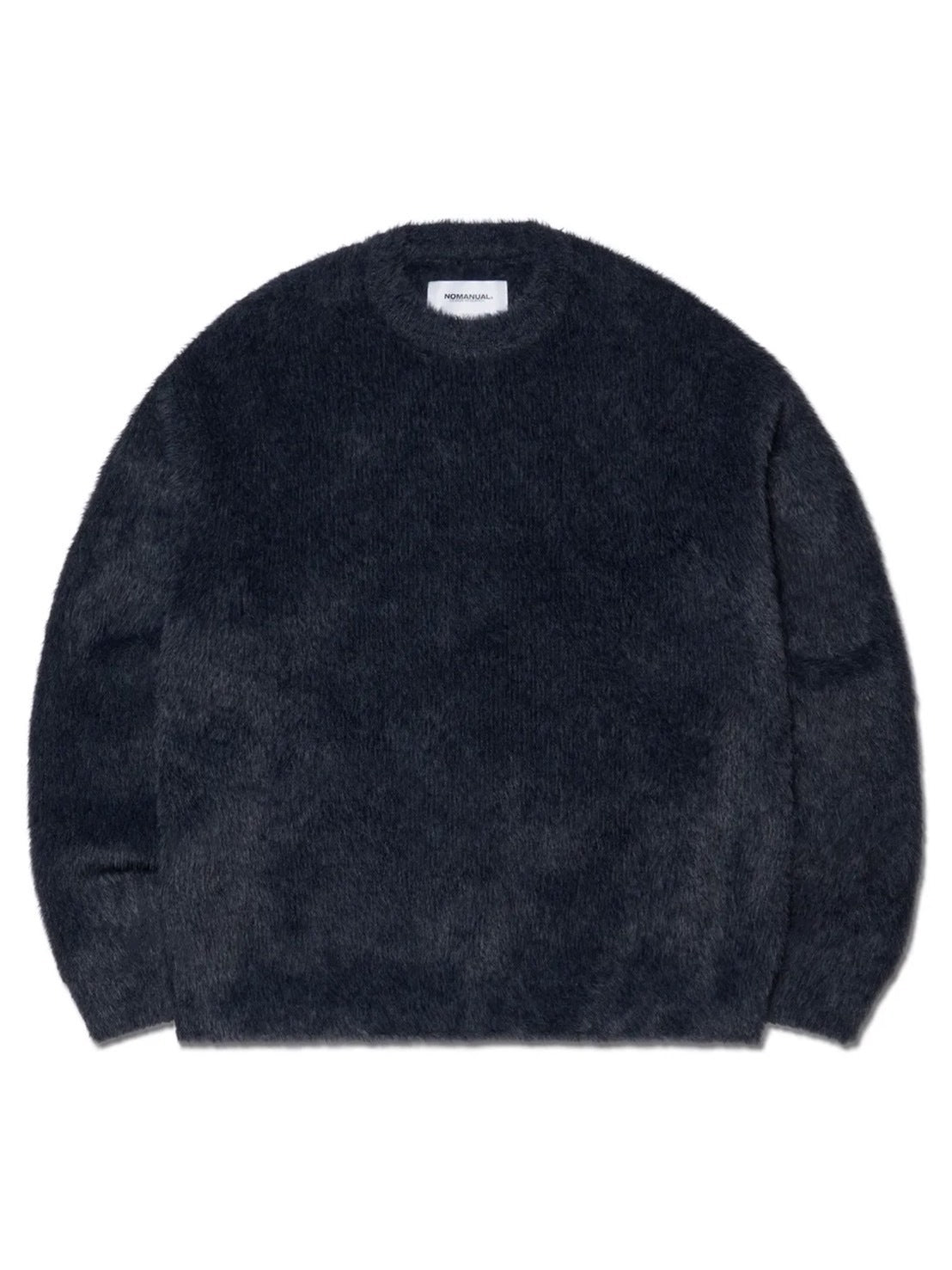 【NOMANUAL】FUZZ HAIRY KNIT