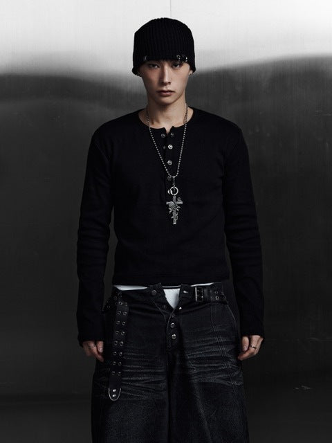 Rosen Kreuz】ETERNAL ROSE CROSS NECKLACE – PRESSING WEB SHOP