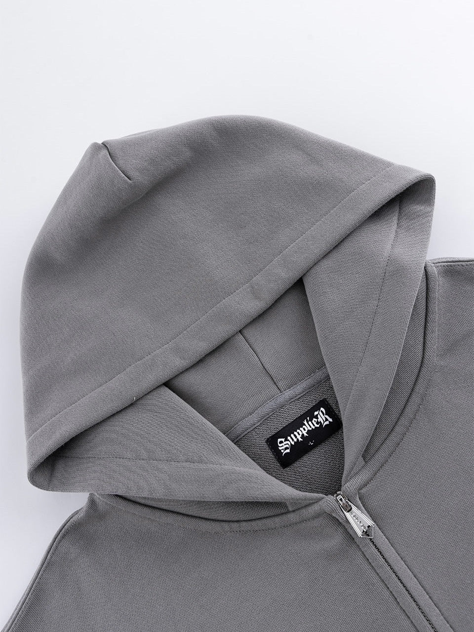 【SUPPLIER】Cross Zip Hoodie (New Silhouette) / 【サプライヤー】クロスロゴジップアップパーカー