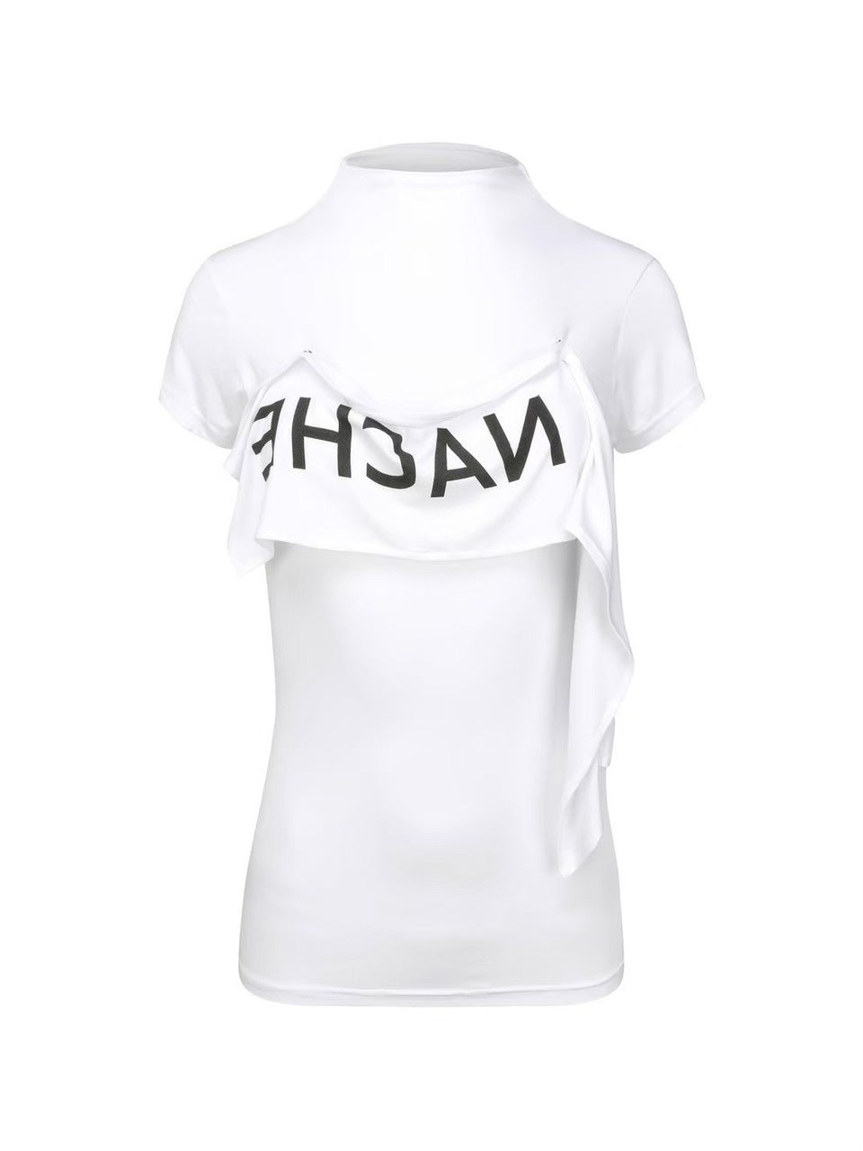 【NACHE】2-WAY PRINTED SLIM T-SHIRT