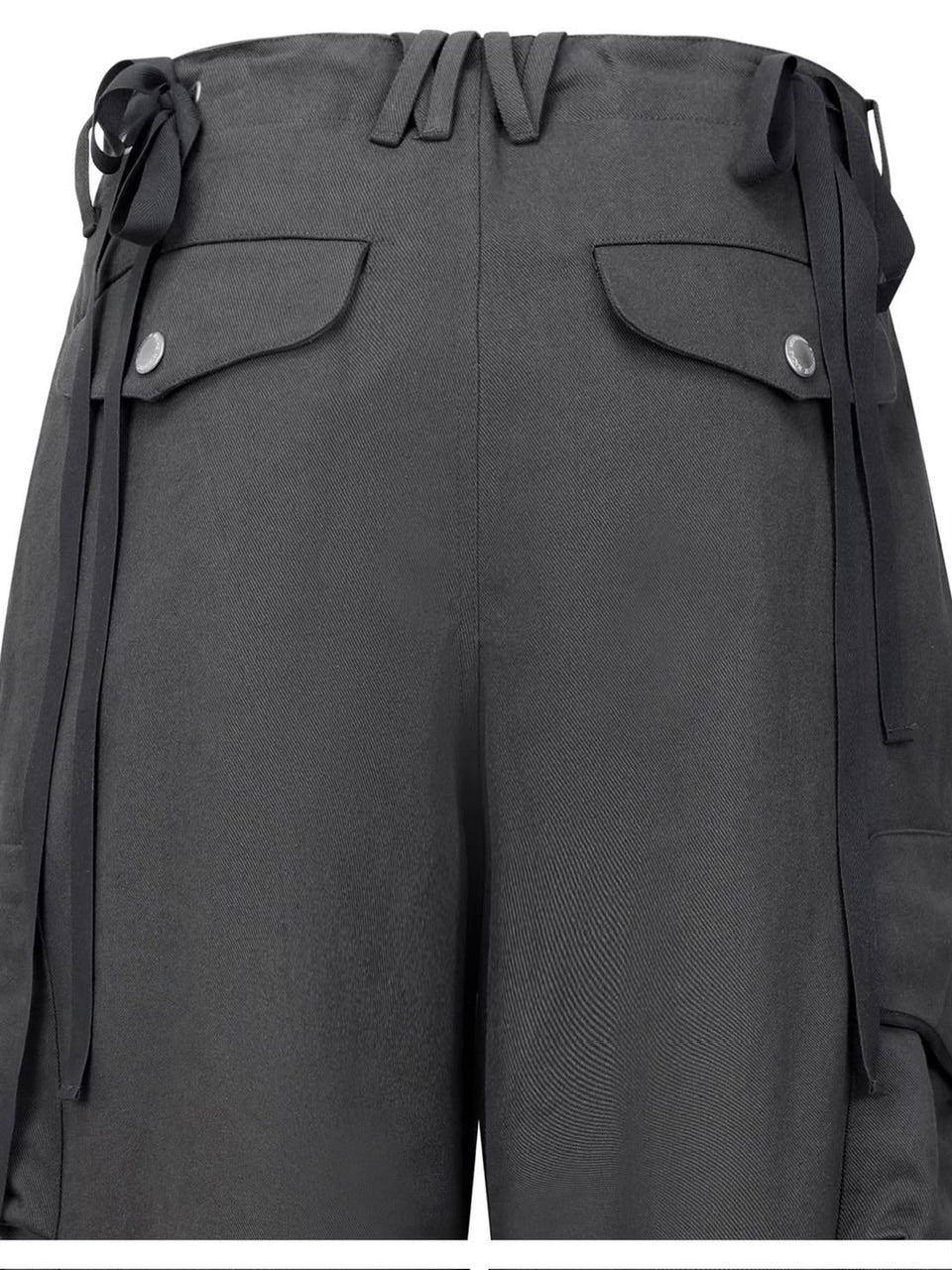 【NACHE】STRAP WIDE CARGO PANTS (UNISEX)