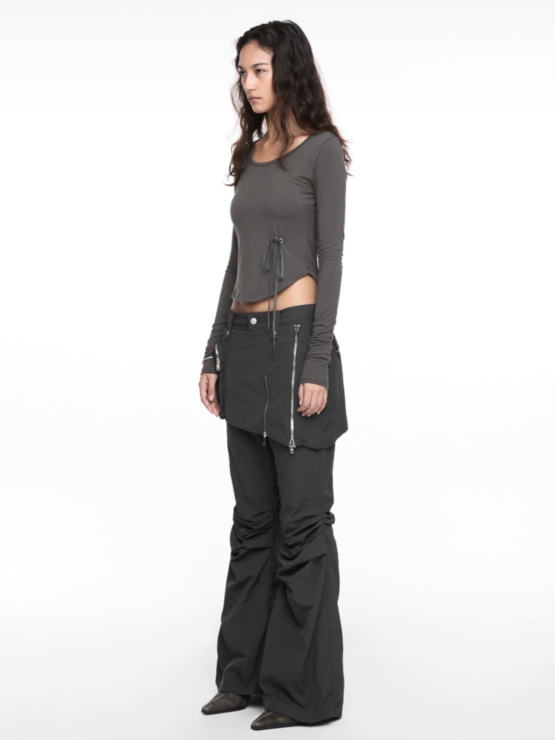 【NACHE】SIGNATURE CROP LONG SLEEVE