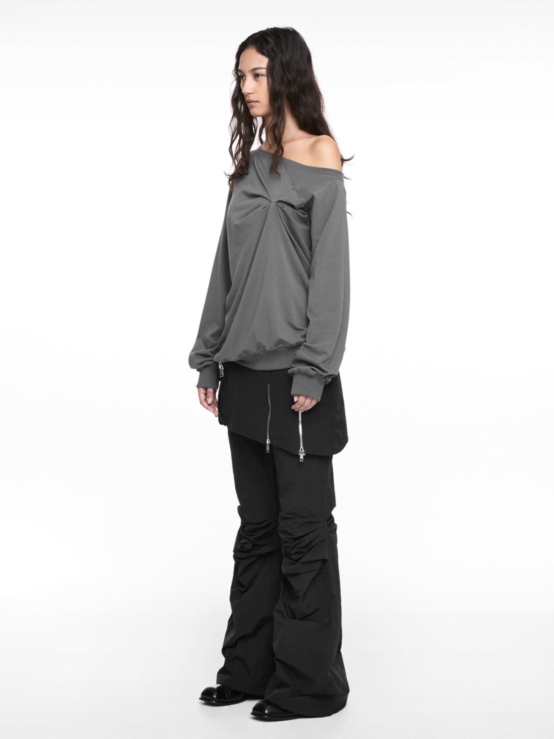 【NACHE】PINCHED LONG SLEEVE