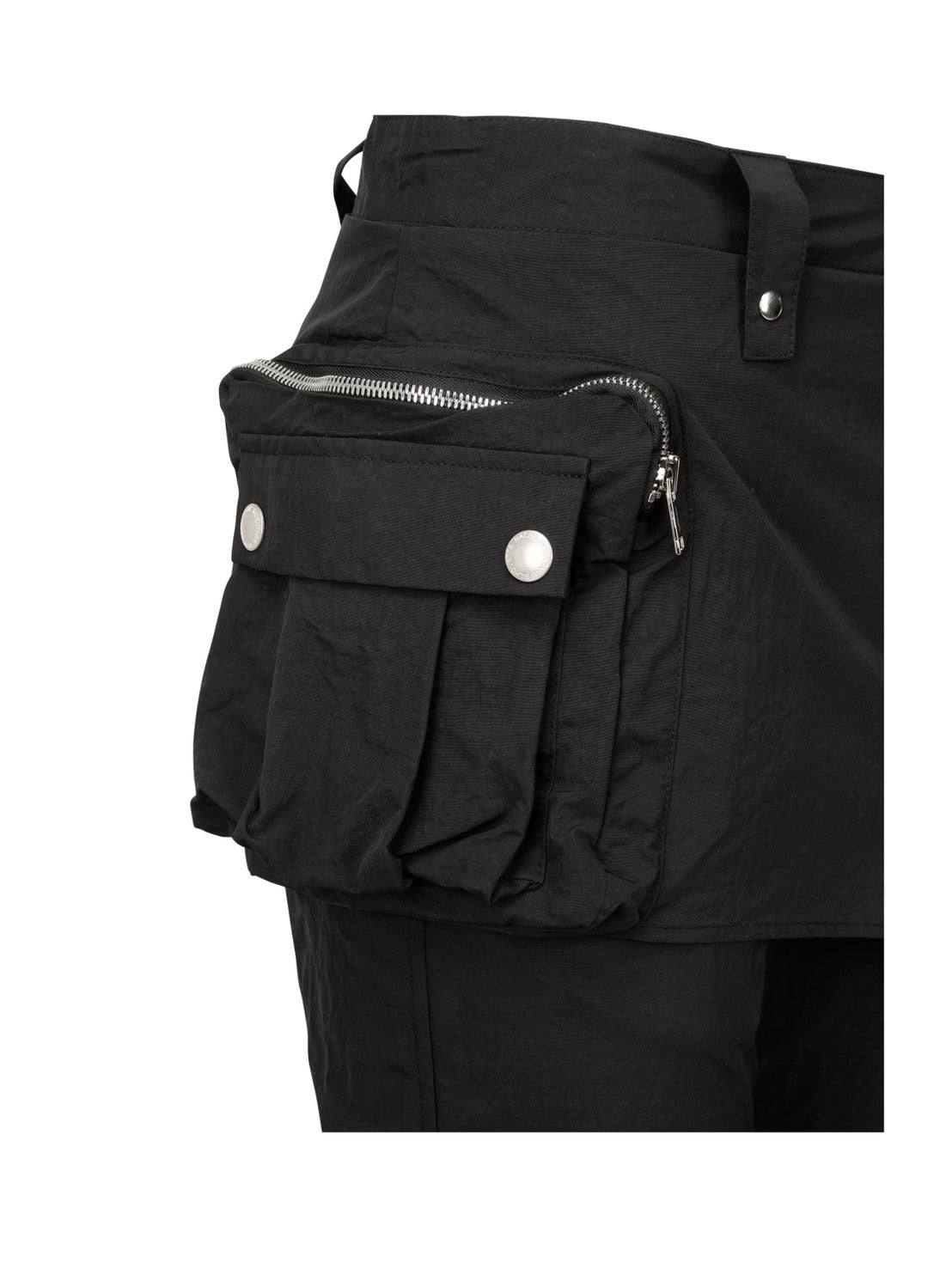 【NACHE】BOOTS CUT SKIRT PANTS (UNISEX)