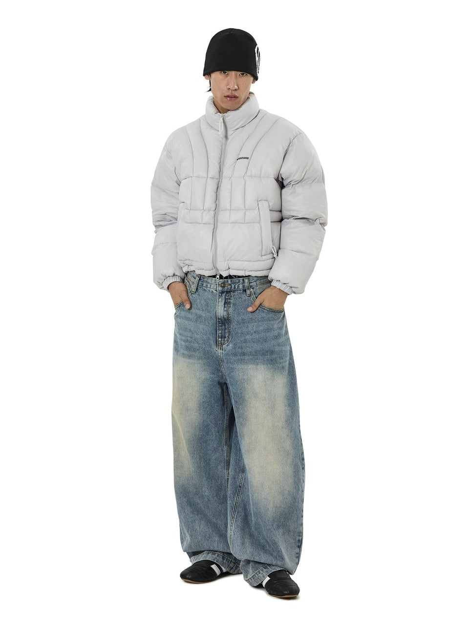 【OY】VERTICAL PANEL PUFFER JACKET