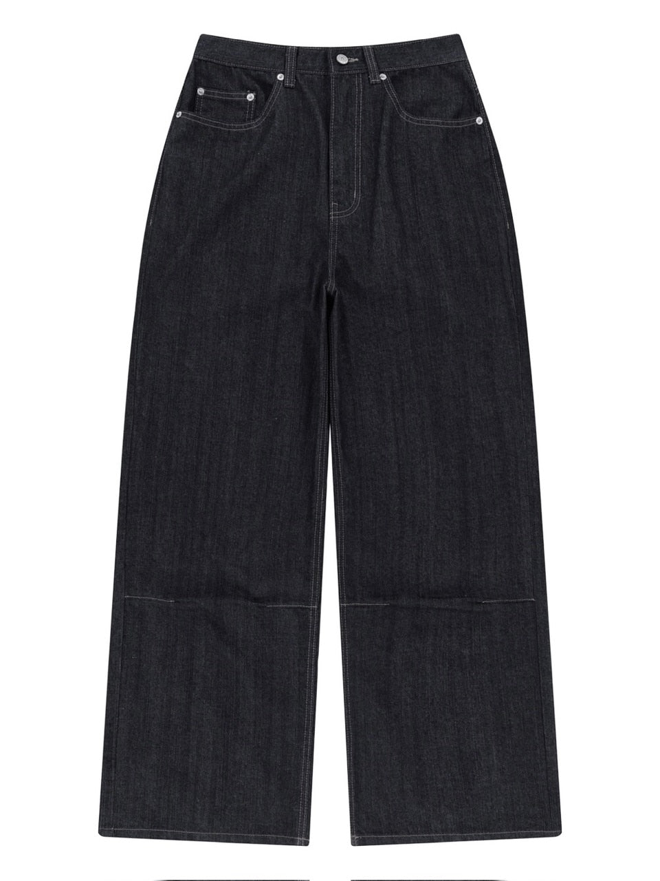 【AAKAM】Snake Printed Denim Pants