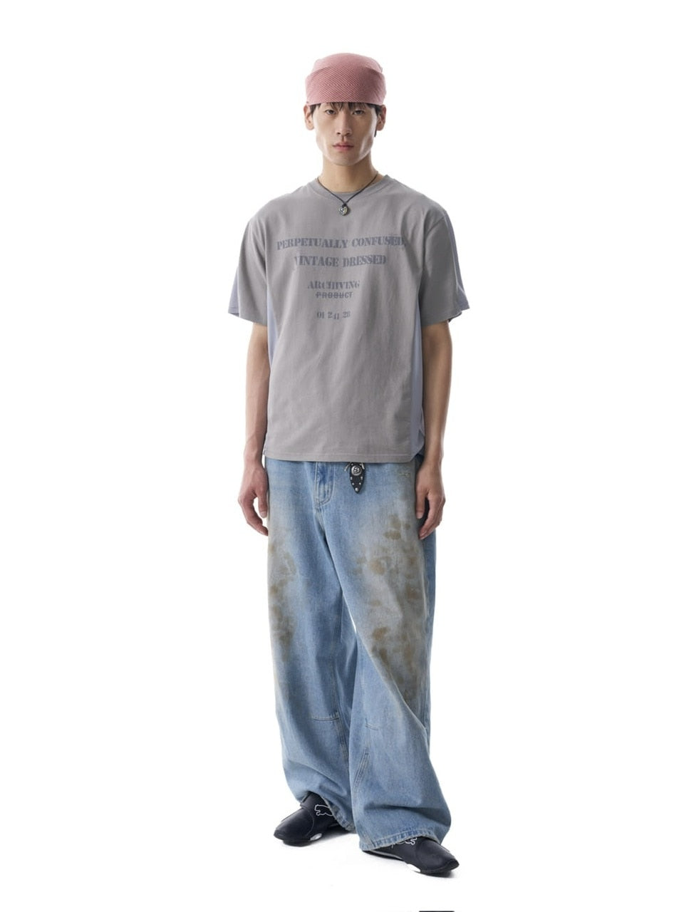 【AAKAM】Meshed Force Half Top