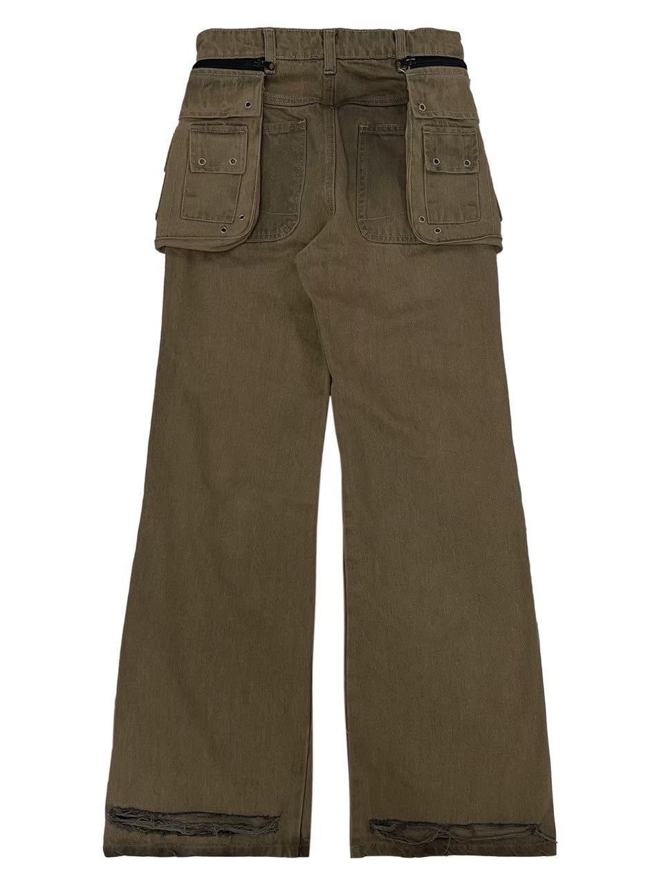 【haveyoudiedbefore?】Grove Tan Denim Pants / 【ハブユーダイドビフォー】ダーティーポケットデニムパンツ