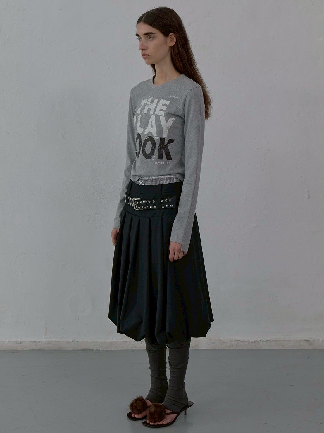 【LCDC】PRINTED JERSEY TOP / 【エルシーディーシー・ティーエム】プリントジャージ長袖Tシャツ