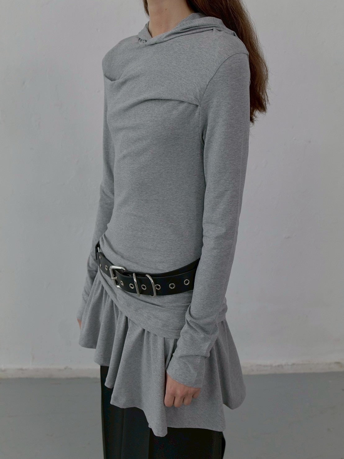 【LCDC】HOODED JERSEY DRESS / 【エルシーディーシー・ティーエム】フードジャージワンピース