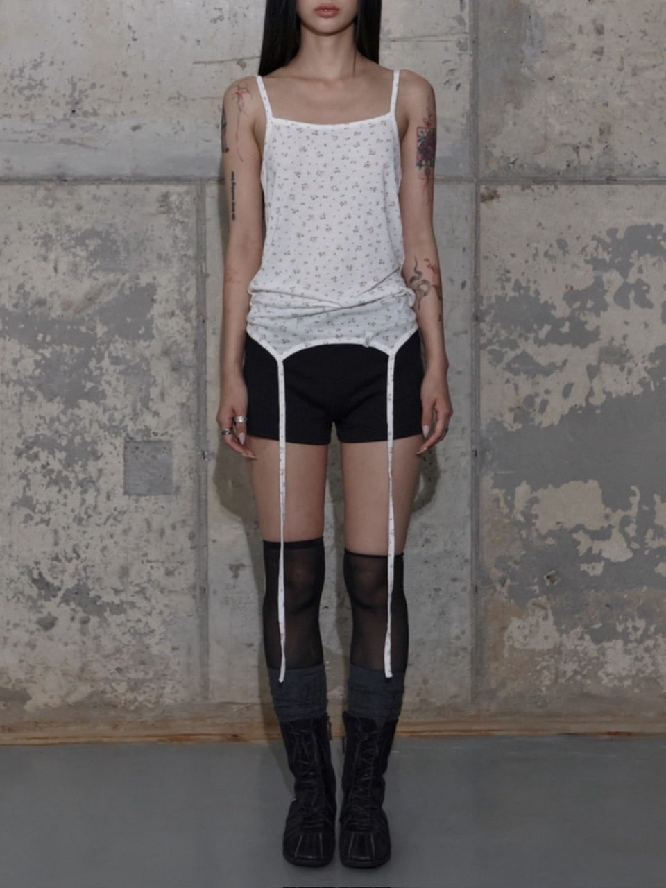 【FANCY CLUB】2-WAY STRAP SLEEVELESS / 【ファンシークラブ】ツーウェイストラップキャミソール