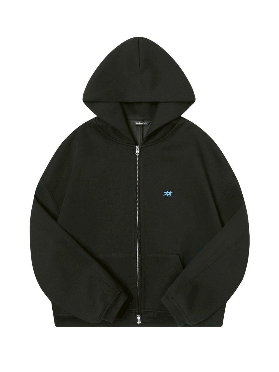 【TGNS】Oversized Zip-Up Sweatshirt Jacket / 【ツーガンズ】オーバーサイズスウェットダブルジップアップパーカー