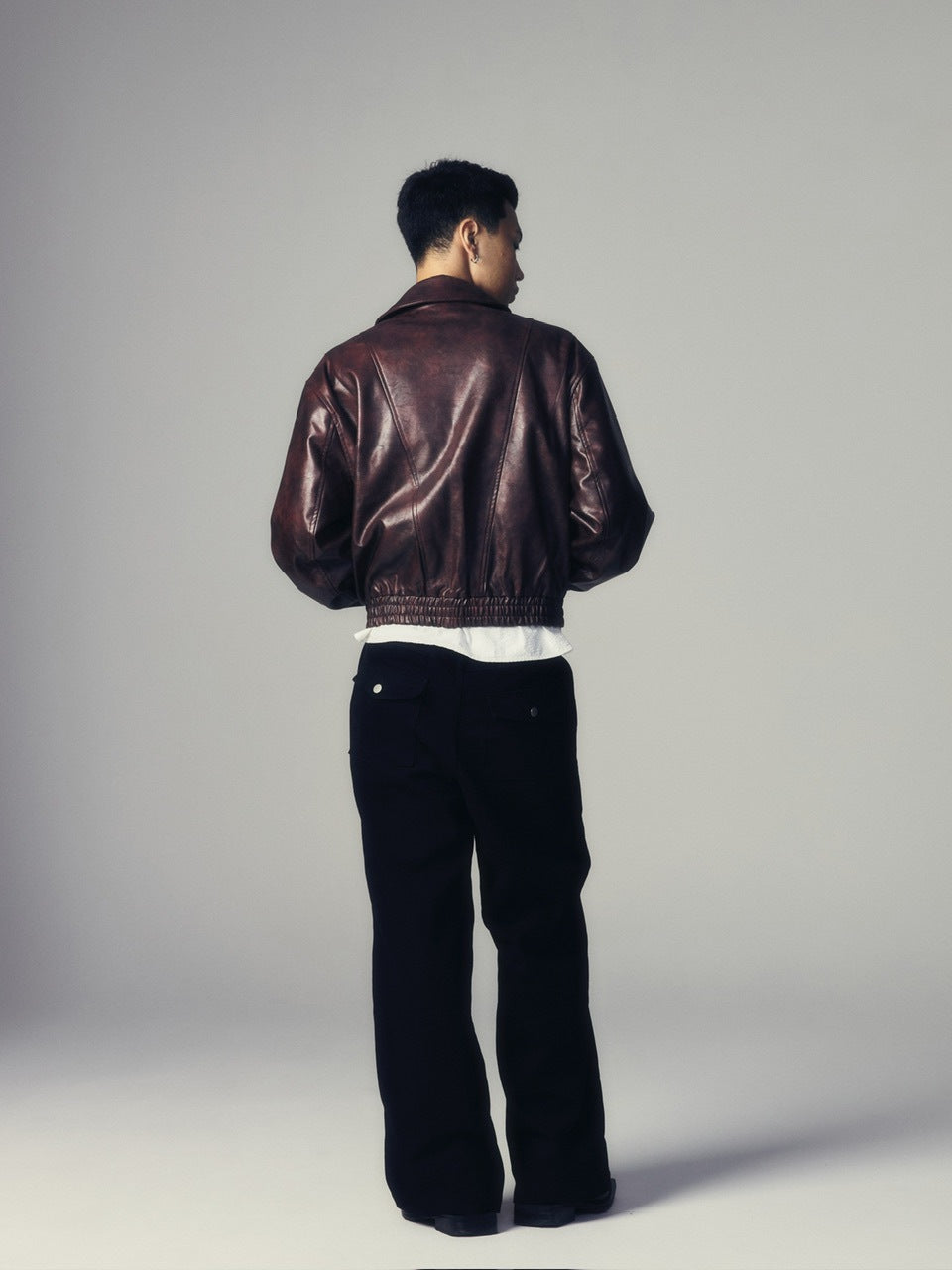 【CS】cotton wide twill pants (black) / 【シーエス】コットンワイドツイルパンツ