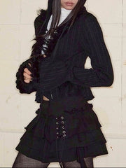 【NOT KNOWING】Hairy Fur Hood Cardigan / 【ノットノーイング】ヘアリーファーフードカーディガン