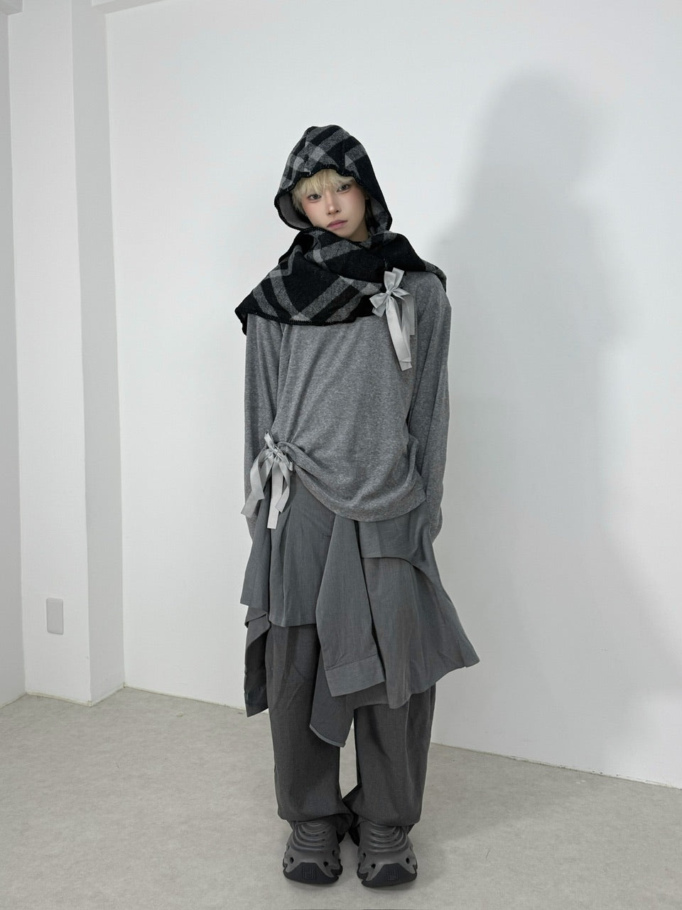 【Nerd out XU】light knit sweater (2color)