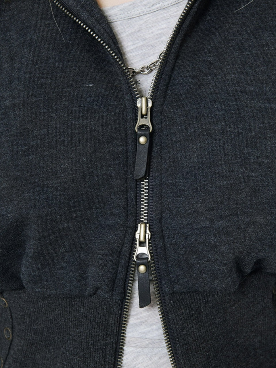 【runningHIGH】FUR ZIP UP HOODIE / 【ランニングハイ】ファージップアップパーカー