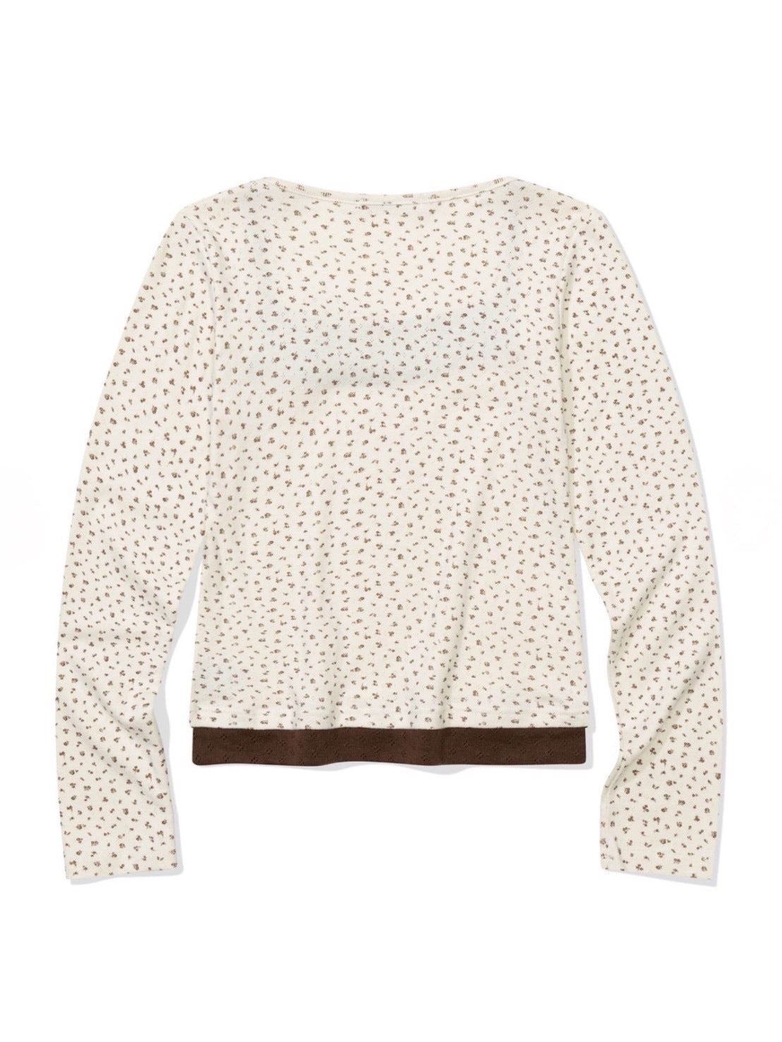 12/21 20:00 再販【Uglyshadow】FLOWER LAYERED T-SHIRT