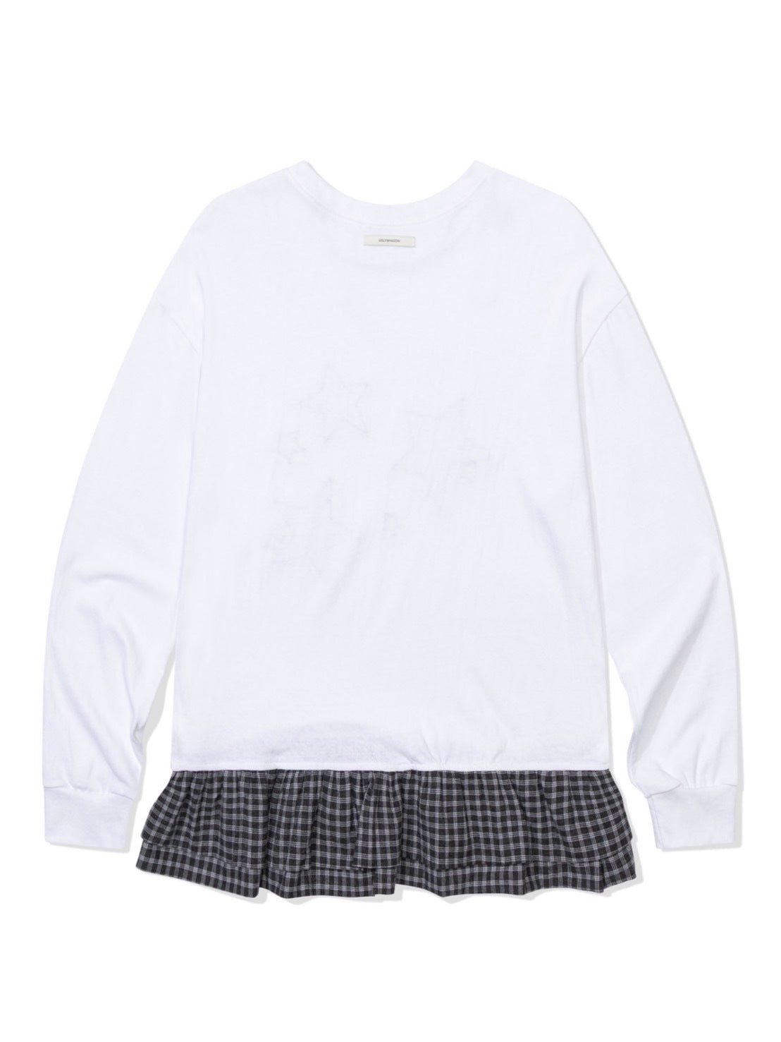 12/21 20:00 再販【Uglyshadow】STAR FRILL LONGSLEEVED T-SHIRT