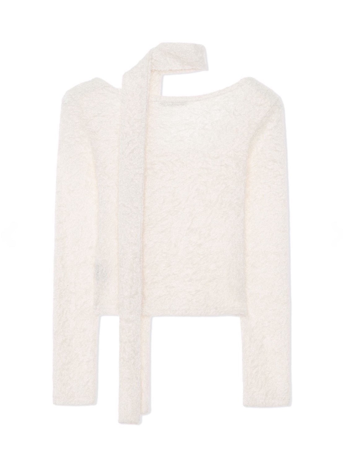 12/21 20:00 再販【Uglyshadow】SCARF ROUND T-SHIRT