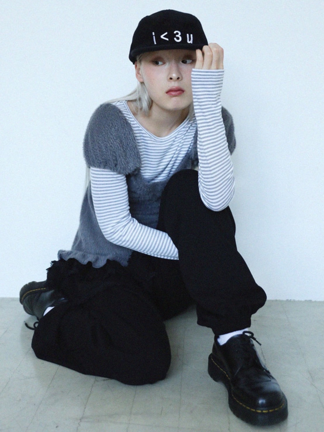 12/21 20:00 再販【Uglyshadow】I < 3 U CAMPCAP