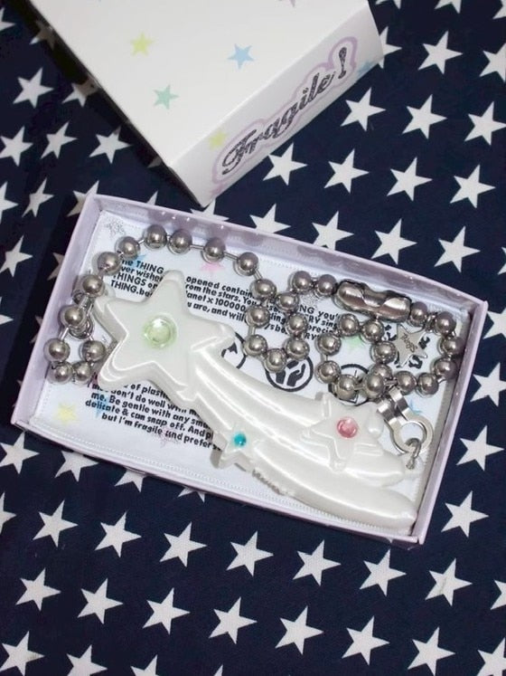 【EVERYTHINGS】Stellar Shooting Star Necklace / 【エブリシングス】シューティングスターネックレス