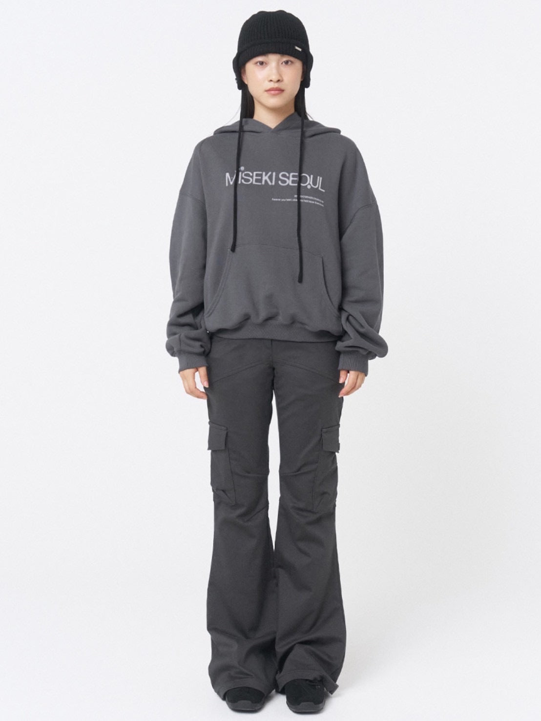 【Miseki seoul】Logo sweat hoodie