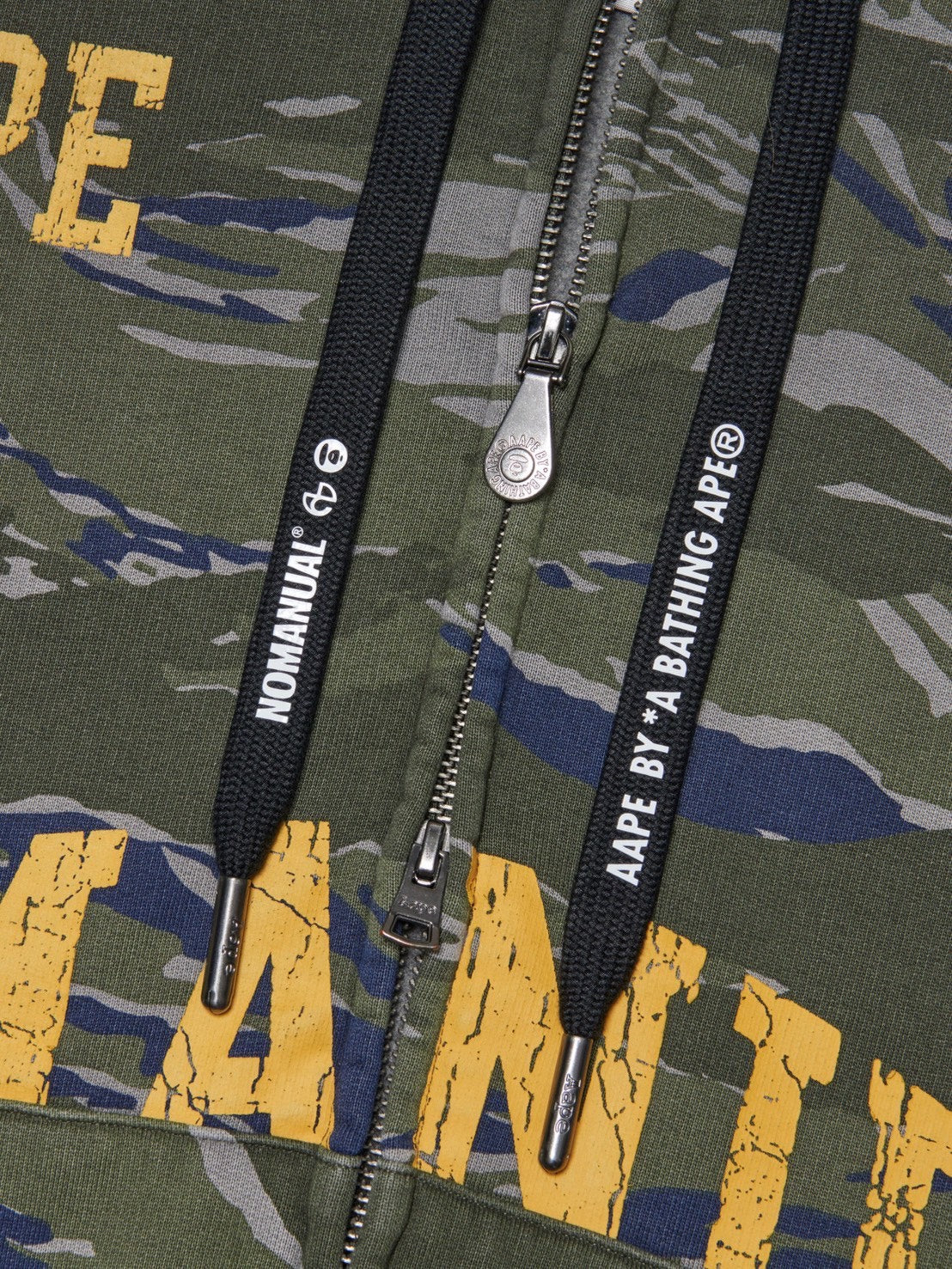 【AAPE X NOMANUAL】AAPE X NOMANUAL HOODIE ZIP-UP 2