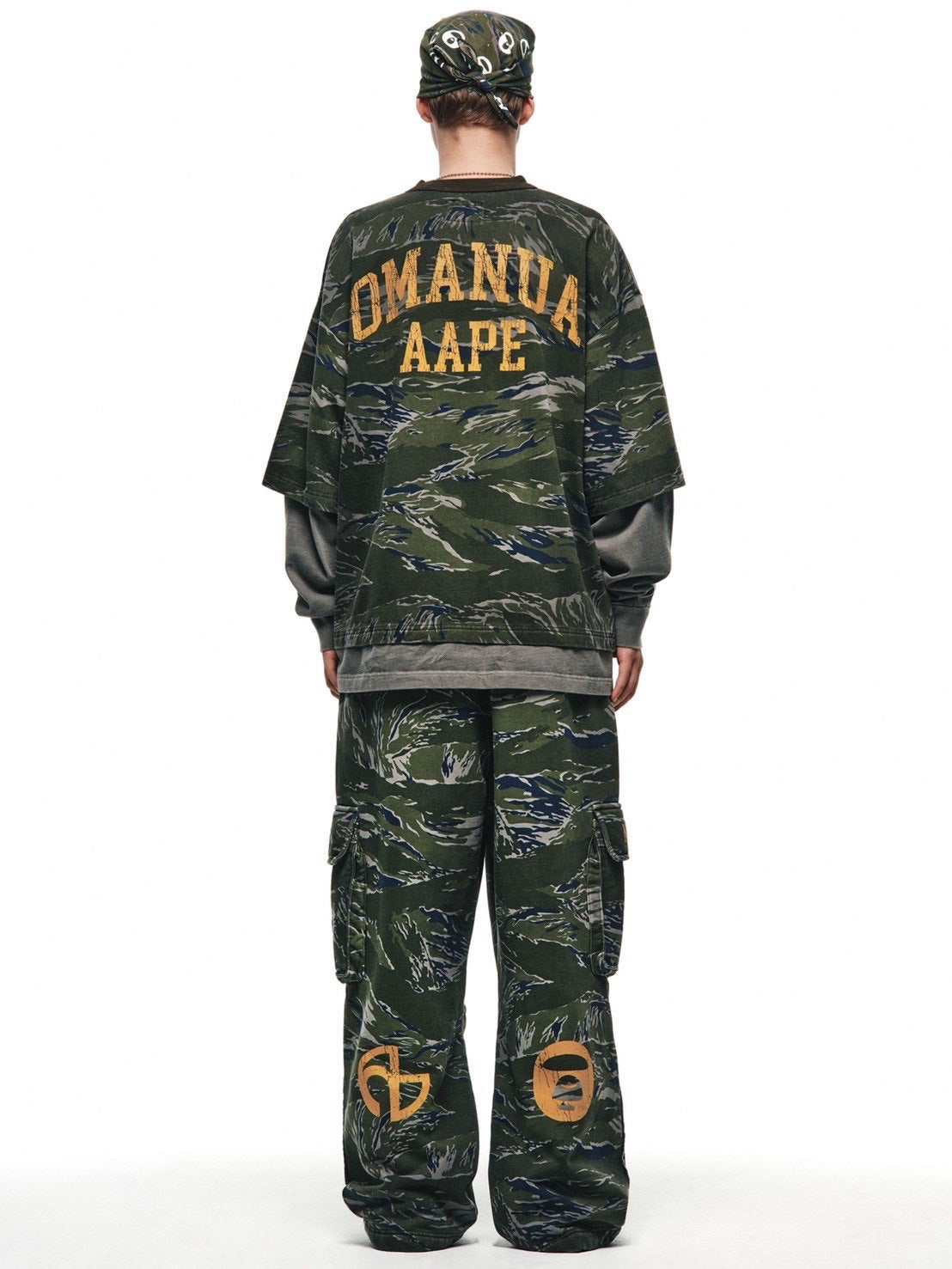 【AAPE X NOMANUAL】AAPE X NOMANUAL SWEATPANTS