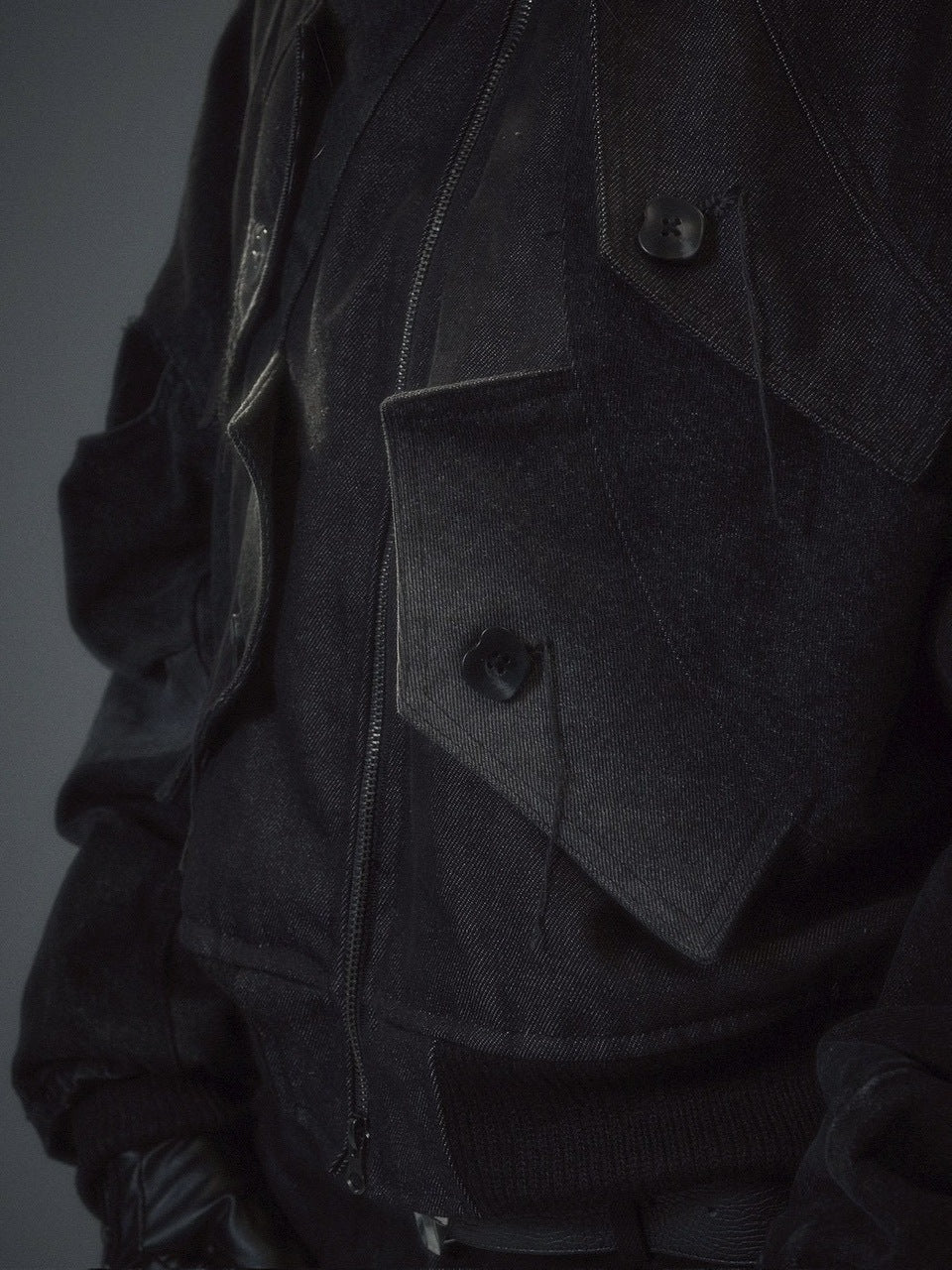 【SURGERY】Surgery Exo-Shell hood denim jacket / 【サージェリー】サージェリー エクソ-シェル フード デニム ジャケット