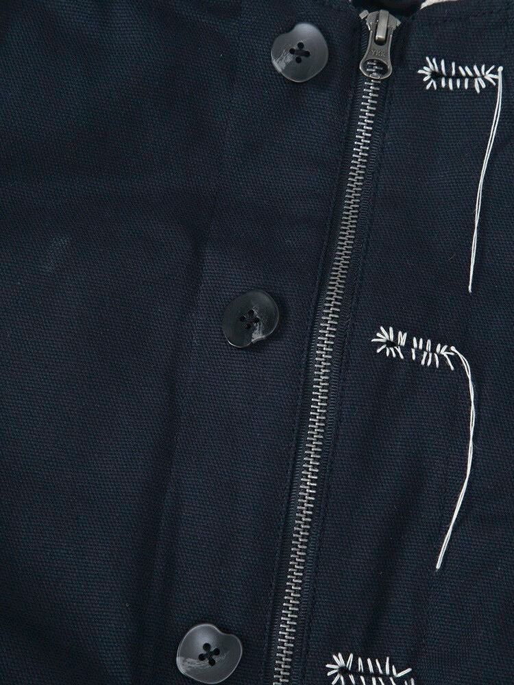 【SURGERY】surgery Scarline varsity jacket