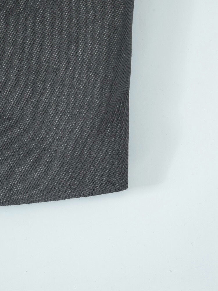 【SURGERY】Surgery fur trimming denim jacket