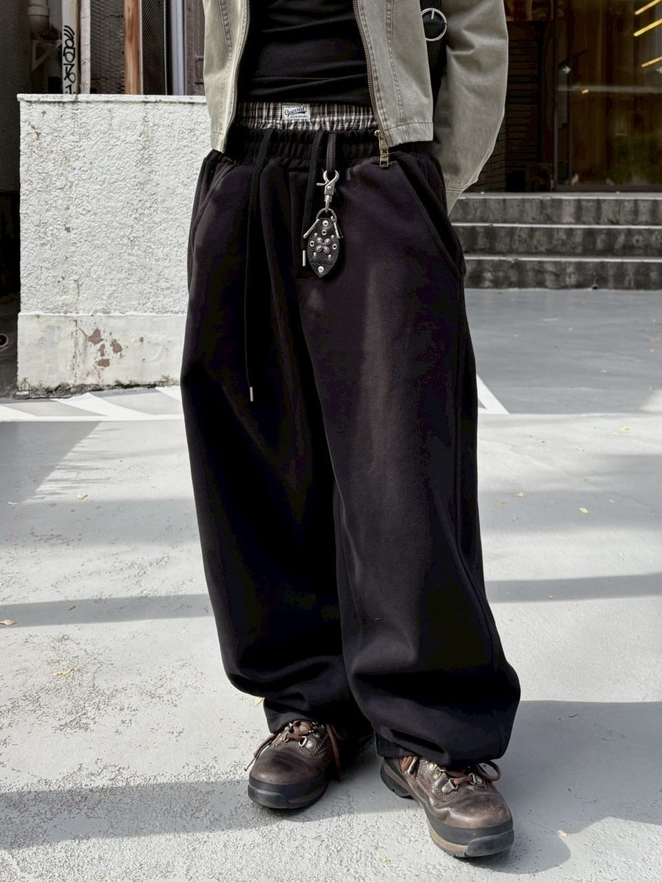 受注制【youll】layered sweat pants (2color)