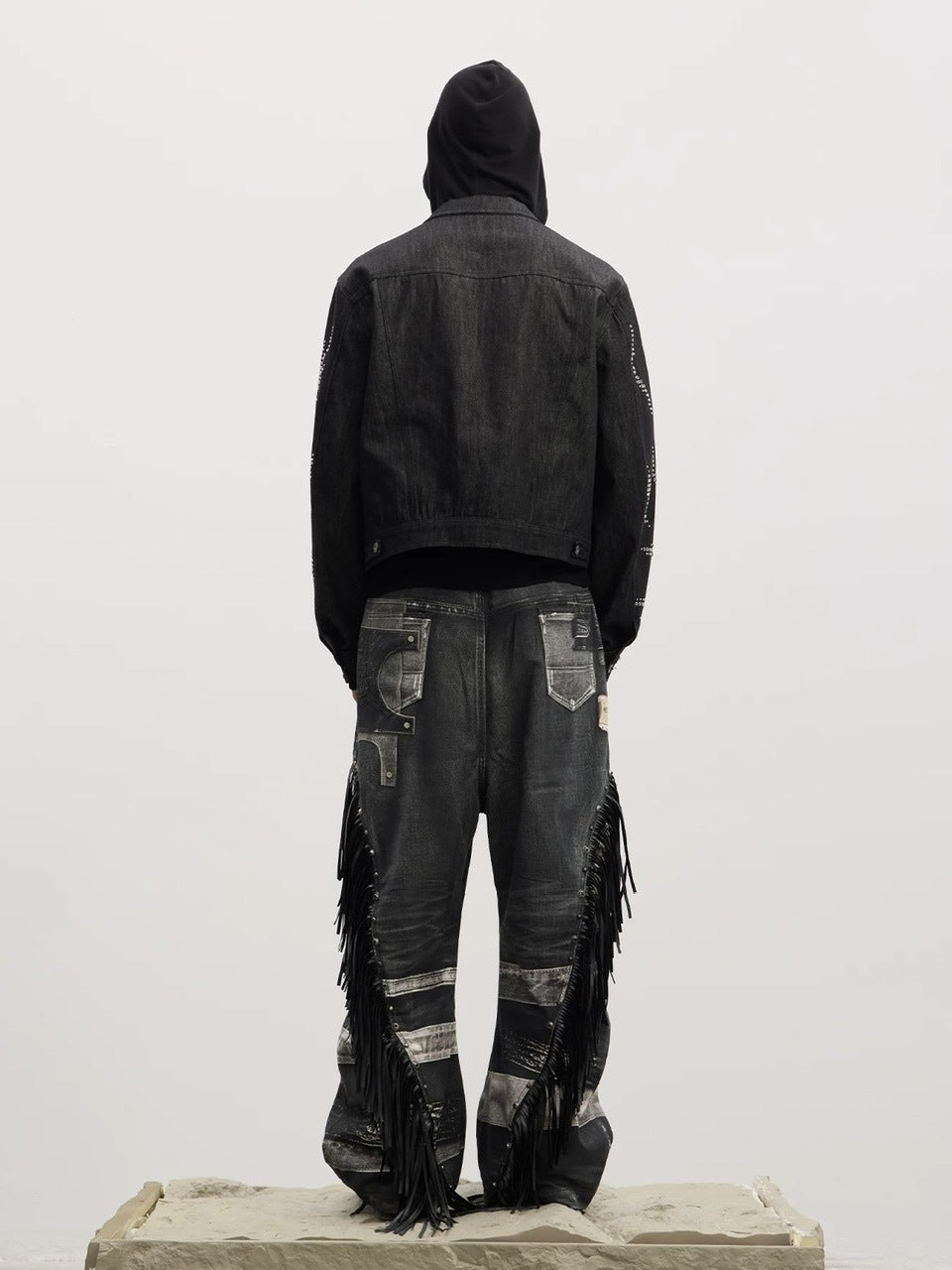 DND4DES】Double Gun Tassel Full Printed Pants /【ディーエヌエ