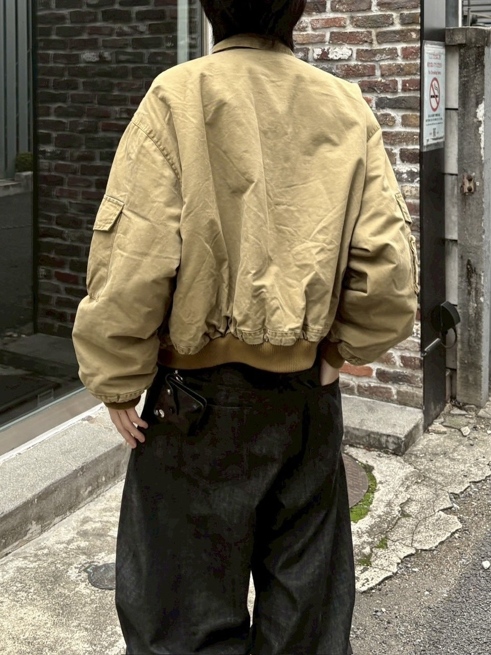 【youll】vintage wash MA-1 (2color)