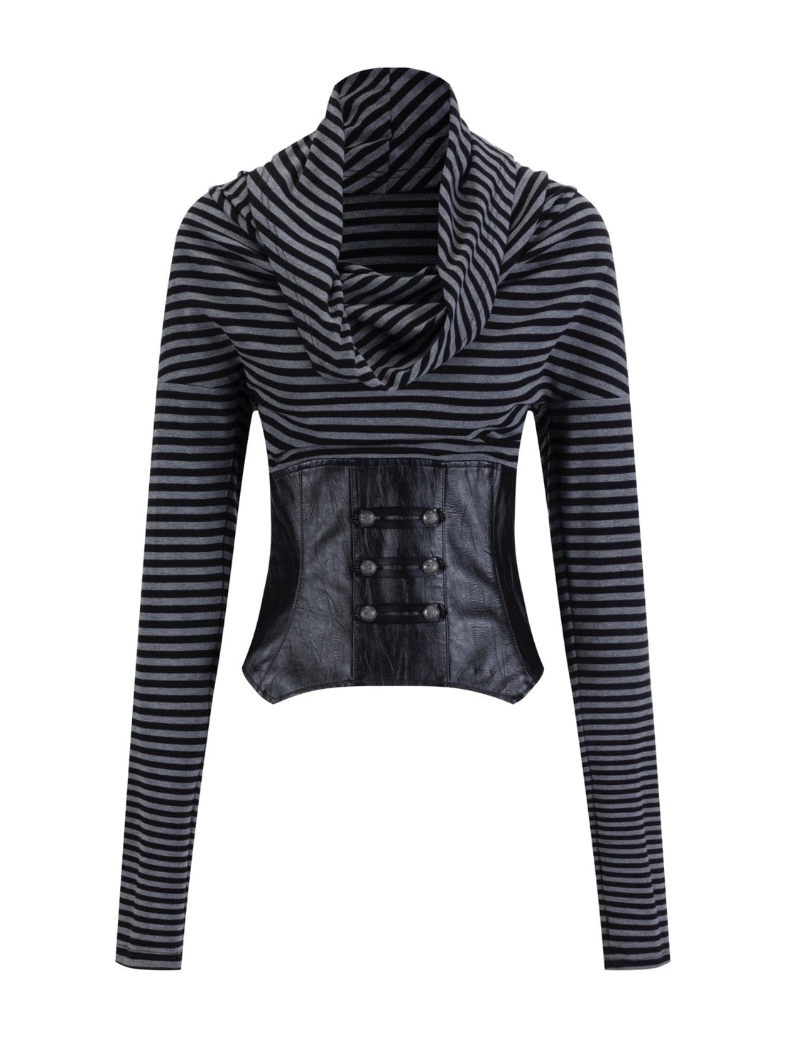 【Cest Nous】Corset Top / 【セヌー】タートルネックコルセットトップス