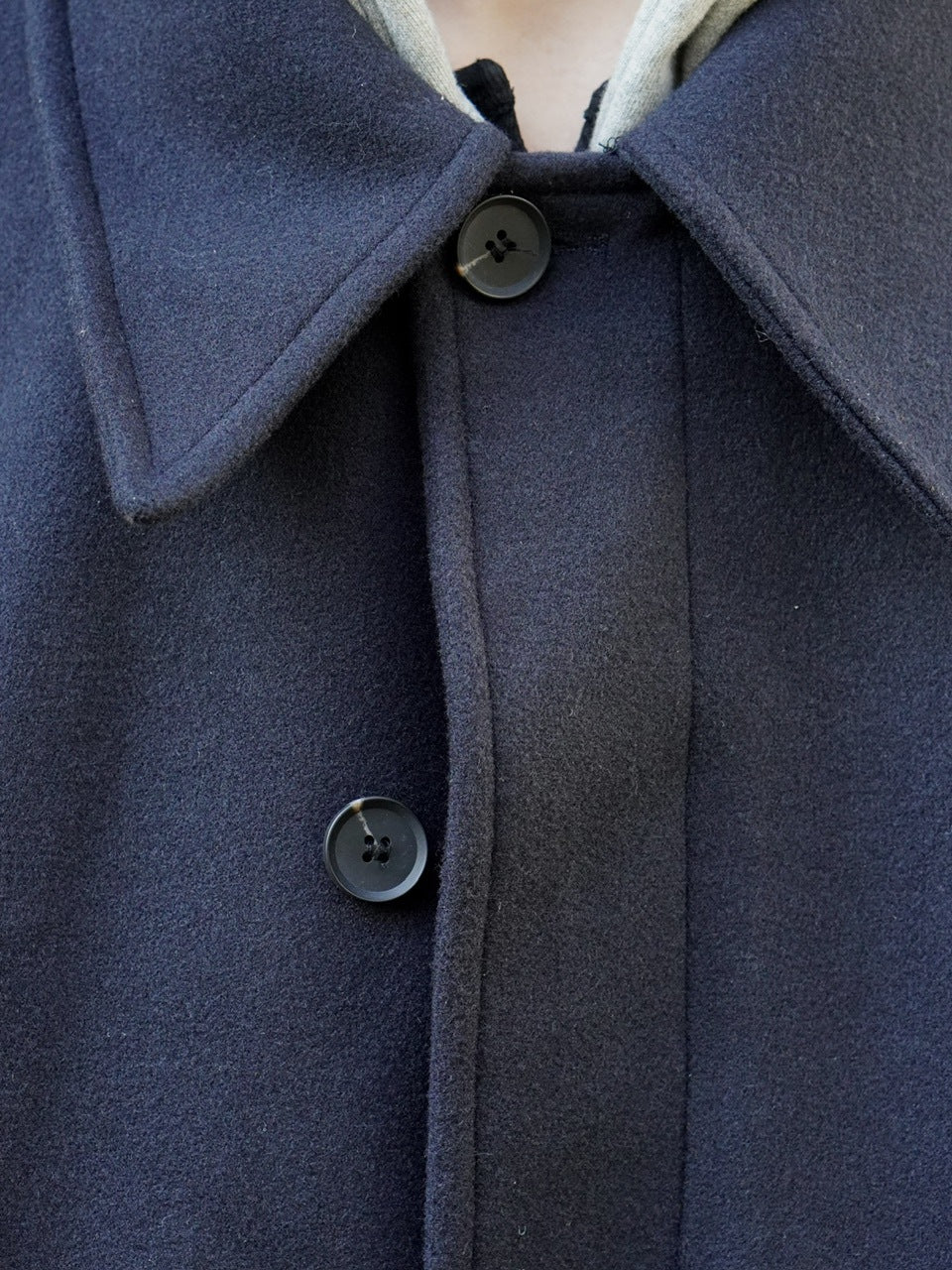 東京店WEB限定受注制【Chikashitsu +】balmacaan coat / 【チカシツプラス】バルマカーンコート (3color)