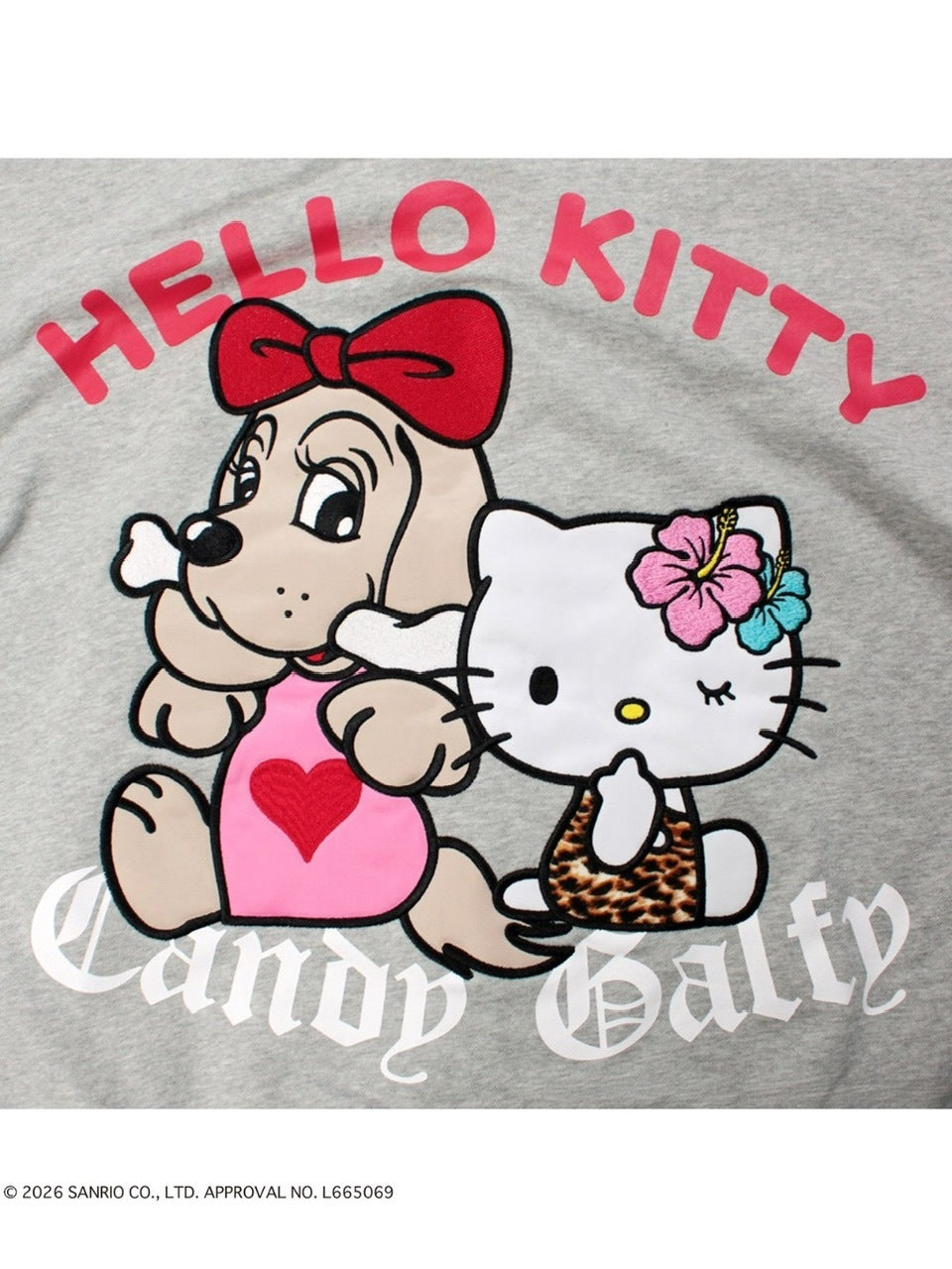 【GALFY×KITTY】仲子パーカー / 【ガルフィー×キティー】キティ猫耳ジップアップパーカー