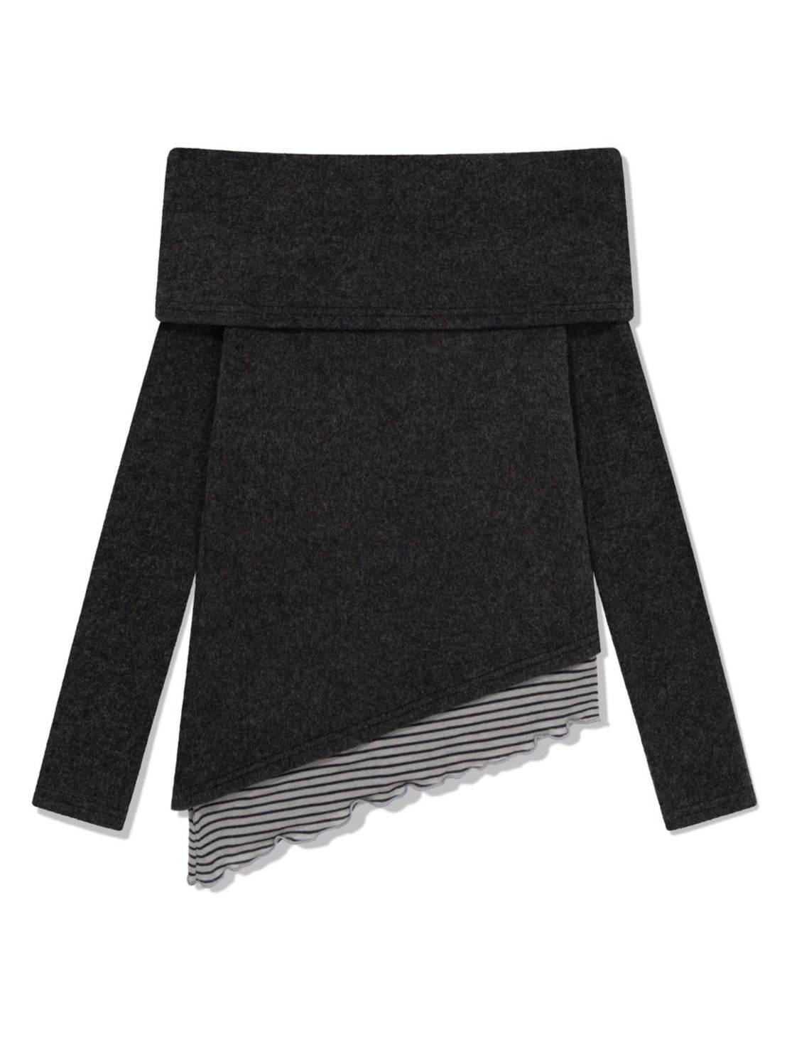 12/21 20:00 発売【Uglyshadow】BURTON KNIT OFF-SHOULDER