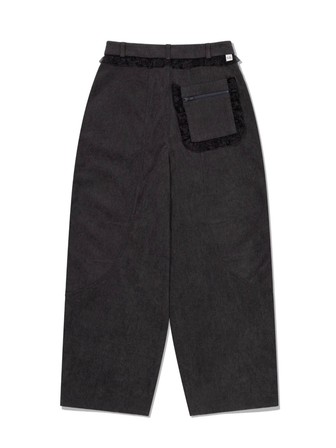 12/21 20:00 発売【Uglyshadow】LACE CORDUROY PANTS