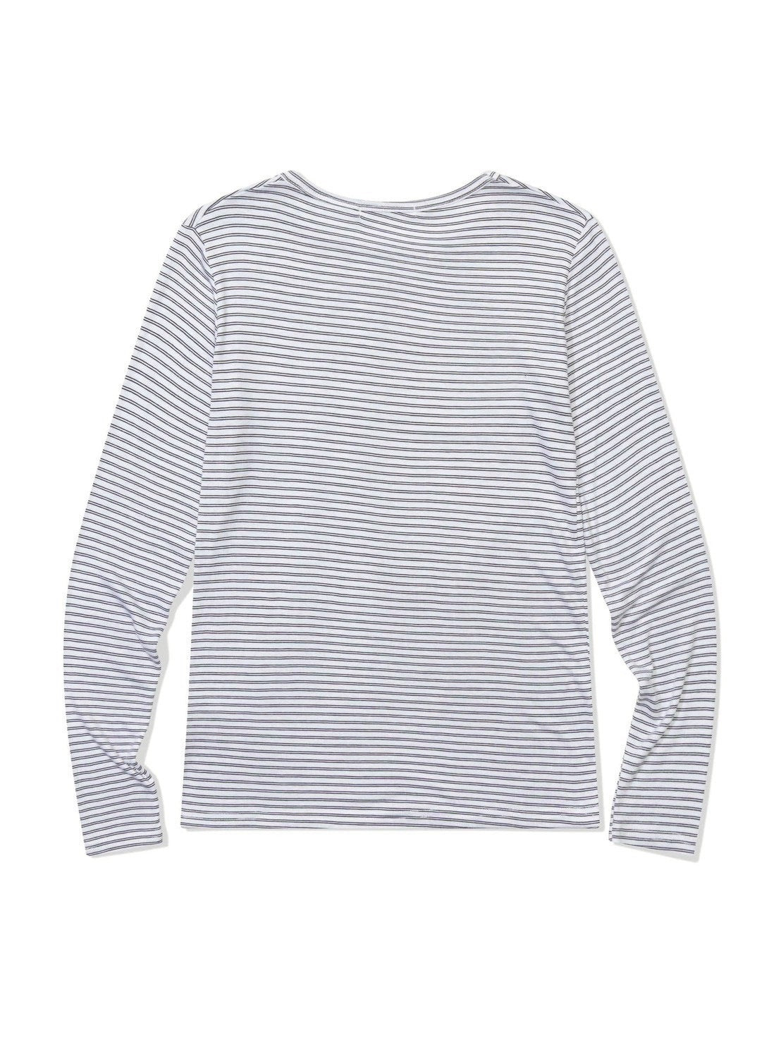 12/21 20:00 発売【Uglyshadow】THIN STRIPED T-SHIRT